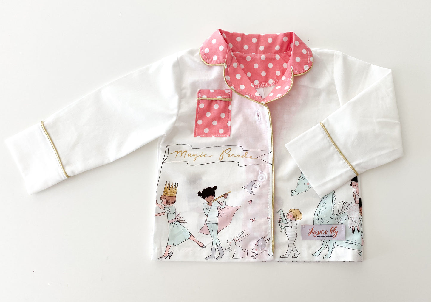Magic Parade Pyjama set with elastic bottoms